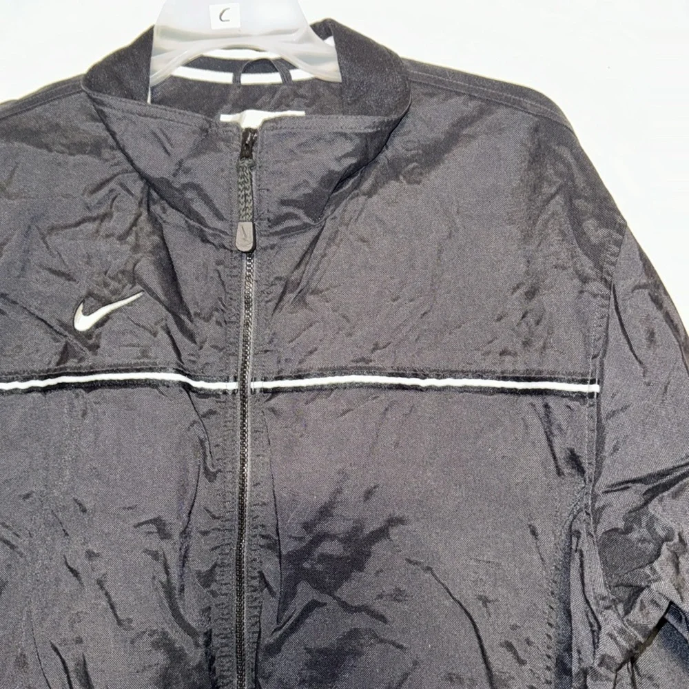90’s Vintage Nike Team Sports White Tag Heavy Nylon Jacket